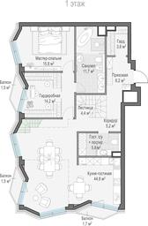 3-BD Apartment Sale, 157.9 sq. m. at Tishinskiy bulvar, Gruzinsky Val Street, 10, Moscow, Russia #3 3-BD Apartment Sale, 157.9 sq. m. at Tishinskiy bulvar, Gruzinsky Val Street, 10, Moscow, Russia #3