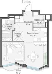 1-BD Apartment Sale, 88.7 sq. m. at Tishinskiy bulvar, Gruzinsky Val Street, 10, Moscow, Russia #3 1-BD Apartment Sale, 88.7 sq. m. at Tishinskiy bulvar, Gruzinsky Val Street, 10, Moscow, Russia #3