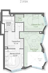 2-BD Apartment Sale, 118 sq. m. at Tishinskiy bulvar, Gruzinsky Val Street, 10, Moscow, Russia #2