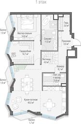 3-BD Apartment Sale, 154 sq. m. at Tishinskiy bulvar, Gruzinsky Val Street, 10, Moscow, Russia #3 3-BD Apartment Sale, 154 sq. m. at Tishinskiy bulvar, Gruzinsky Val Street, 10, Moscow, Russia #3
