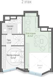 1-BD Apartment Sale, 84.9 sq. m. at Tishinskiy bulvar, Gruzinsky Val Street, 10, Moscow, Russia #2
