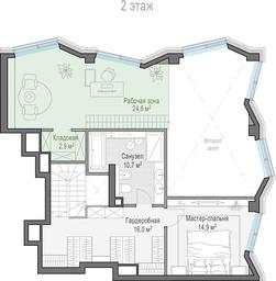 2-BD Apartment Sale, 149.9 sq. m. at Tishinskiy bulvar, Gruzinsky Val Street, 10, Moscow, Russia #4