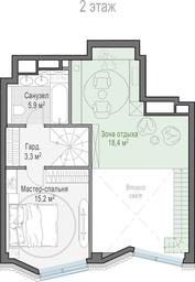 1-BD Apartment Sale, 86.3 sq. m. at Tishinskiy bulvar, Gruzinsky Val Street, 10, Moscow, Russia #4