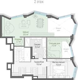 4-BD Apartment Sale, 146.5平方米 at Tishinskiy bulvar, Gruzinsky Val Street, 10, Moscow, Russia #2 4-BD Apartment Sale, 146.5平方米 at Tishinskiy bulvar, Gruzinsky Val Street, 10, Moscow, Russia #2
