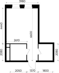 Apartment Sale, 28.7 sq. m. at Peredelkino Blizhnee, Korneya Chukovskogo Street, 1, Vnukovskoye Settlement, Moscow, Russia #3