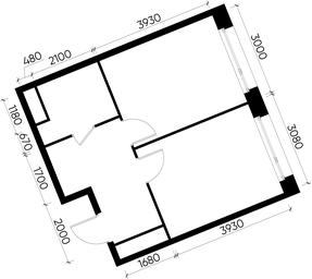 Apartment Sale, 35.8 sq. m. at Peredelkino Blizhnee, Korneya Chukovskogo Street, 1, Vnukovskoye Settlement, Moscow, Russia #3
