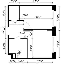 Apartment Sale, 36.9 sq. m. at Peredelkino Blizhnee, Korneya Chukovskogo Street, 1, Vnukovskoye Settlement, Moscow, Russia #3 Apartment Sale, 36.9 sq. m. at Peredelkino Blizhnee, Korneya Chukovskogo Street, 1, Vnukovskoye Settlement, Moscow, Russia #3