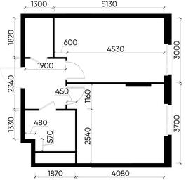 Apartment Sale, 41.2 sq. m. at Peredelkino Blizhnee, Korneya Chukovskogo Street, 1, Vnukovskoye Settlement, Moscow, Russia #3 Apartment Sale, 41.2 sq. m. at Peredelkino Blizhnee, Korneya Chukovskogo Street, 1, Vnukovskoye Settlement, Moscow, Russia #3