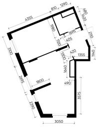 Apartment Sale, 45.2 sq. m. at Peredelkino Blizhnee, Korneya Chukovskogo Street, 1, Vnukovskoye Settlement, Moscow, Russia #3