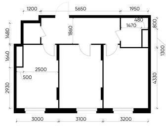 2-BD Apartment Sale, 56.4 sq. m. at Peredelkino Blizhnee, Korneya Chukovskogo Street, 1, Vnukovskoye Settlement, Moscow, Russia #3 2-BD Apartment Sale, 56.4 sq. m. at Peredelkino Blizhnee, Korneya Chukovskogo Street, 1, Vnukovskoye Settlement, Moscow, Russia #3