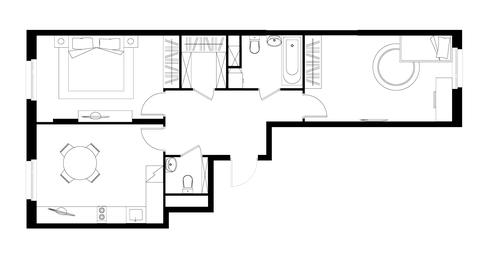 2-BD Apartment Sale, 67.4平方米 at Peredelkino Blizhnee, Korneya Chukovskogo Street, 1, Vnukovskoye Settlement, Moscow, Russia #4