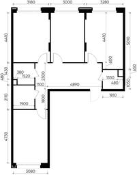 3-BD Apartment Sale, 84.1 sq. m. at Peredelkino Blizhnee, Korneya Chukovskogo Street, 1, Vnukovskoye Settlement, Moscow, Russia #3 3-BD Apartment Sale, 84.1 sq. m. at Peredelkino Blizhnee, Korneya Chukovskogo Street, 1, Vnukovskoye Settlement, Moscow, Russia #3