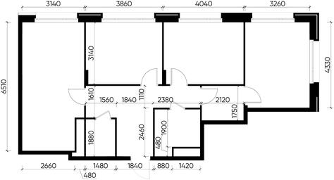 3-BD Apartment Sale, 81.3 sq. m. at Peredelkino Blizhnee, Korneya Chukovskogo Street, 1, Vnukovskoye Settlement, Moscow, Russia #3