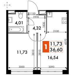 1-BD Apartment Sale, 36.6 sq. m. at Dvizhenie. Govorovo, Центральная улица, 47, деревня Говорово, поселение Московский, Москва, Россия #2 1-BD Apartment Sale, 36.6 sq. m. at Dvizhenie. Govorovo, Центральная улица, 47, деревня Говорово, поселение Московский, Москва, Россия #2