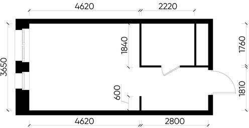 Apartment Sale, 25.9 sq. m. at Pervyi Moskovskiy, ulitsa Bianki, 1, Moskovskiy, Moscow, Russia #4