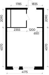 Apartment Sale, 27.1 sq. m. at Pervyi Moskovskiy, ulitsa Bianki, 1, Moskovskiy, Moscow, Russia #3 Apartment Sale, 27.1 sq. m. at Pervyi Moskovskiy, ulitsa Bianki, 1, Moskovskiy, Moscow, Russia #3