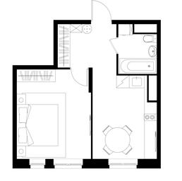 Apartment Sale, 37.6 sq. m. at Pervyi Moskovskiy, ulitsa Bianki, 1, Moskovskiy, Moscow, Russia #4