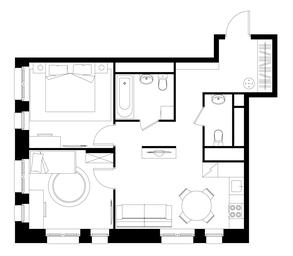 2-BD Apartment Sale, 57.4 sq. m. at Pervyi Moskovskiy, ulitsa Bianki, 1, Moskovskiy, Moscow, Russia #3 2-BD Apartment Sale, 57.4 sq. m. at Pervyi Moskovskiy, ulitsa Bianki, 1, Moskovskiy, Moscow, Russia #3