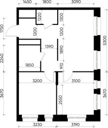 2-BD Apartment Sale, 54.9 sq. m. at Pervyi Moskovskiy, ulitsa Bianki, 1, Moskovskiy, Moscow, Russia #2 2-BD Apartment Sale, 54.9 sq. m. at Pervyi Moskovskiy, ulitsa Bianki, 1, Moskovskiy, Moscow, Russia #2
