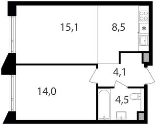 1-BD Apartment Sale, 46.2 sq. m. at Petrovskiy Park II, Stary Petrovsko-Razumovsky Drive, 1/23, Moscow, Russia #2 1-BD Apartment Sale, 46.2 sq. m. at Petrovskiy Park II, Stary Petrovsko-Razumovsky Drive, 1/23, Moscow, Russia #2