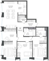 3-BD Apartment Sale, 109.6 sq. m. at Petrovskiy Park II, Stary Petrovsko-Razumovsky Drive, 1/23, Moscow, Russia #3 3-BD Apartment Sale, 109.6 sq. m. at Petrovskiy Park II, Stary Petrovsko-Razumovsky Drive, 1/23, Moscow, Russia #3