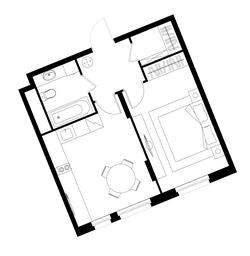 Apartment Sale, 41.4平方米 at Peredelkino Blizhnee, Korneya Chukovskogo Street, 1, Vnukovskoye Settlement, Moscow, Russia #4