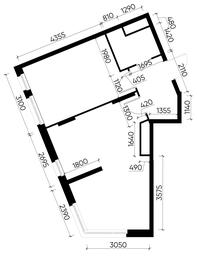 Apartment Sale, 45.2 sq. m. at Peredelkino Blizhnee, Korneya Chukovskogo Street, 1, Vnukovskoye Settlement, Moscow, Russia #3 Apartment Sale, 45.2 sq. m. at Peredelkino Blizhnee, Korneya Chukovskogo Street, 1, Vnukovskoye Settlement, Moscow, Russia #3