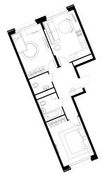 2-BD Apartment Sale, 57.4平方米 at Peredelkino Blizhnee, Korneya Chukovskogo Street, 1, Vnukovskoye Settlement, Moscow, Russia #4