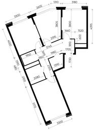 3-BD Apartment Sale, 78 sq. m. at Peredelkino Blizhnee, Korneya Chukovskogo Street, 1, Vnukovskoye Settlement, Moscow, Russia #3 3-BD Apartment Sale, 78 sq. m. at Peredelkino Blizhnee, Korneya Chukovskogo Street, 1, Vnukovskoye Settlement, Moscow, Russia #3