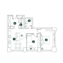 2-BD Apartment Sale, 65.9 sq. m. at Very, Botanicheskaya Street, 29, Moscow, Russia #2 2-BD Apartment Sale, 65.9 sq. m. at Very, Botanicheskaya Street, 29, Moscow, Russia #2