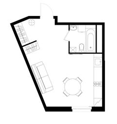 Apartment Sale, 32.1 sq. m. at Peredelkino Blizhnee, Korneya Chukovskogo Street, 1, Vnukovskoye Settlement, Moscow, Russia #4