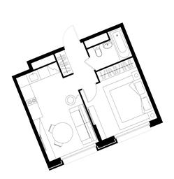 Apartment Sale, 35.9平方米 at Peredelkino Blizhnee, Korneya Chukovskogo Street, 1, Vnukovskoye Settlement, Moscow, Russia #4