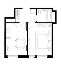 Apartment Sale, 38.5 sq. m. at Peredelkino Blizhnee, Korneya Chukovskogo Street, 1, Vnukovskoye Settlement, Moscow, Russia #4