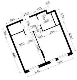 Apartment Sale, 41.2 sq. m. at Peredelkino Blizhnee, Korneya Chukovskogo Street, 1, Vnukovskoye Settlement, Moscow, Russia #3 Apartment Sale, 41.2 sq. m. at Peredelkino Blizhnee, Korneya Chukovskogo Street, 1, Vnukovskoye Settlement, Moscow, Russia #3