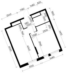 Apartment Sale, 41.1 sq. m. at Peredelkino Blizhnee, Korneya Chukovskogo Street, 1, Vnukovskoye Settlement, Moscow, Russia #3 Apartment Sale, 41.1 sq. m. at Peredelkino Blizhnee, Korneya Chukovskogo Street, 1, Vnukovskoye Settlement, Moscow, Russia #3