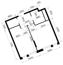 Apartment Sale, 41.2 sq. m. at Peredelkino Blizhnee, Korneya Chukovskogo Street, 1, Vnukovskoye Settlement, Moscow, Russia #3 Apartment Sale, 41.2 sq. m. at Peredelkino Blizhnee, Korneya Chukovskogo Street, 1, Vnukovskoye Settlement, Moscow, Russia #3