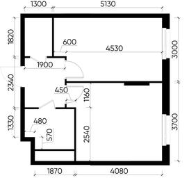 Apartment Sale, 41.2 sq. m. at Peredelkino Blizhnee, Korneya Chukovskogo Street, 1, Vnukovskoye Settlement, Moscow, Russia #3