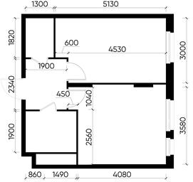 Apartment Sale, 41.4 sq. m. at Peredelkino Blizhnee, Korneya Chukovskogo Street, 1, Vnukovskoye Settlement, Moscow, Russia #3 Apartment Sale, 41.4 sq. m. at Peredelkino Blizhnee, Korneya Chukovskogo Street, 1, Vnukovskoye Settlement, Moscow, Russia #3
