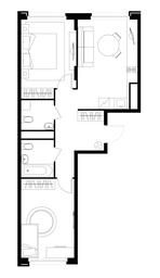 2-BD Apartment Sale, 59平方米 at Peredelkino Blizhnee, Korneya Chukovskogo Street, 1, Vnukovskoye Settlement, Moscow, Russia #4