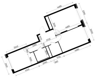 2-BD Apartment Sale, 58 sq. m. at Peredelkino Blizhnee, Korneya Chukovskogo Street, 1, Vnukovskoye Settlement, Moscow, Russia #3