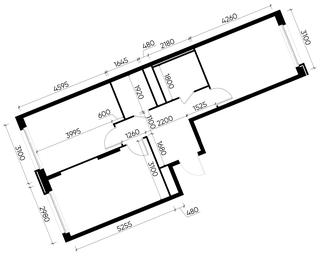 2-BD Apartment Sale, 59.1 sq. m. at Peredelkino Blizhnee, Korneya Chukovskogo Street, 1, Vnukovskoye Settlement, Moscow, Russia #3