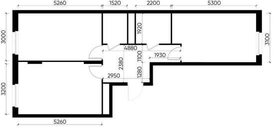 2-BD Apartment Sale, 64.9平方米 at Peredelkino Blizhnee, Korneya Chukovskogo Street, 1, Vnukovskoye Settlement, Moscow, Russia #3