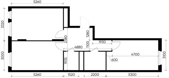 2-BD Apartment Sale, 64.9平方米 at Peredelkino Blizhnee, Korneya Chukovskogo Street, 1, Vnukovskoye Settlement, Moscow, Russia #3