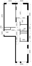 2-BD Apartment Sale, 66.8平方米 at Peredelkino Blizhnee, Korneya Chukovskogo Street, 1, Vnukovskoye Settlement, Moscow, Russia #3 2-BD Apartment Sale, 66.8平方米 at Peredelkino Blizhnee, Korneya Chukovskogo Street, 1, Vnukovskoye Settlement, Moscow, Russia #3
