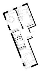 2-BD Apartment Sale, 64.9 sq. m. at Peredelkino Blizhnee, Korneya Chukovskogo Street, 1, Vnukovskoye Settlement, Moscow, Russia #4