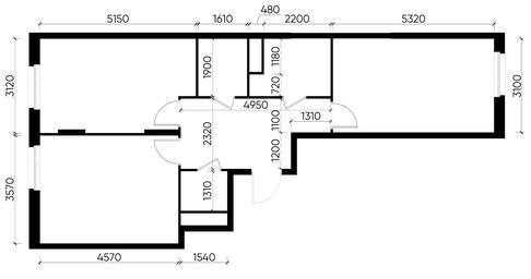 2-BD Apartment Sale, 67.4 sq. m. at Peredelkino Blizhnee, Korneya Chukovskogo Street, 1, Vnukovskoye Settlement, Moscow, Russia #3 2-BD Apartment Sale, 67.4 sq. m. at Peredelkino Blizhnee, Korneya Chukovskogo Street, 1, Vnukovskoye Settlement, Moscow, Russia #3