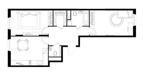 2-BD Apartment Sale, 67.4 sq. m. at Peredelkino Blizhnee, Korneya Chukovskogo Street, 1, Vnukovskoye Settlement, Moscow, Russia #4