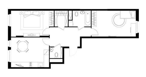 2-BD Apartment Sale, 67.4 sq. m. at Peredelkino Blizhnee, Korneya Chukovskogo Street, 1, Vnukovskoye Settlement, Moscow, Russia #4