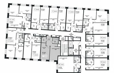 1-BD Apartment Sale, 60.6 sq. m. at Stremyannyj 2, Stremyanniy Lane, 2, Moscow, Russia #2