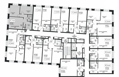 2-BD Apartment Sale, 71.1平方米 at Stremyannyj 2, Stremyanniy Lane, 2, Moscow, Russia #2 2-BD Apartment Sale, 71.1平方米 at Stremyannyj 2, Stremyanniy Lane, 2, Moscow, Russia #2